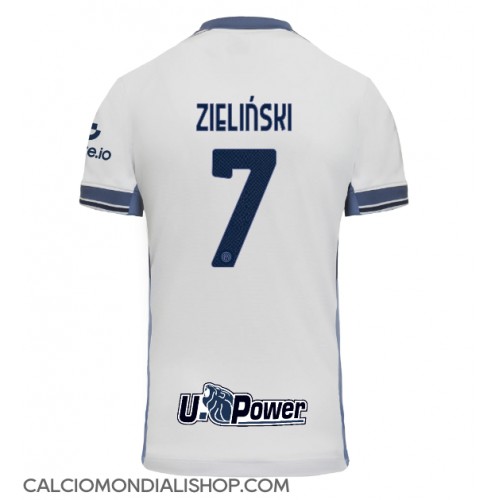 Maglie da calcio Inter Milan Piotr Zielinski #7 Seconda Maglia 2024-25 Manica Corta